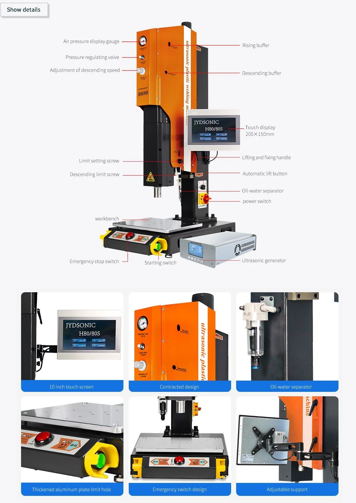 Ultrasonic Welding Plastic File Machine